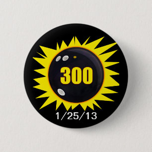 Badge Rond 5 Cm Jeu 300 parfait