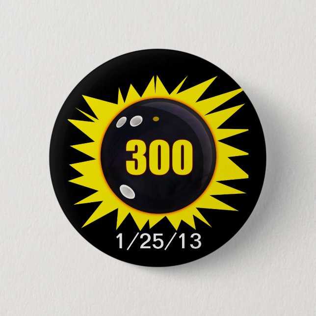 Badge Rond 5 Cm Jeu 300 parfait (Devant)