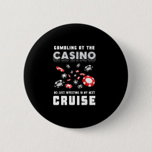 Badge Rond 5 Cm Jeu au casino, investissement dans ma prochaine cr
