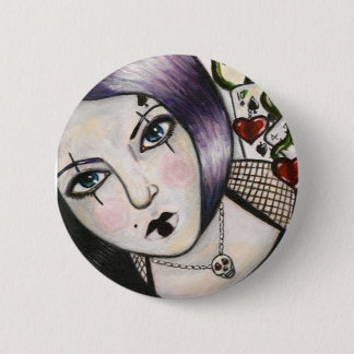 Badge Rond 5 Cm Jeu avec l'insigne de la mort