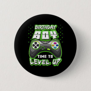 Badge Rond 5 Cm Jeu d'Anniversaire Jeu d'Anniversaire Joueur 11