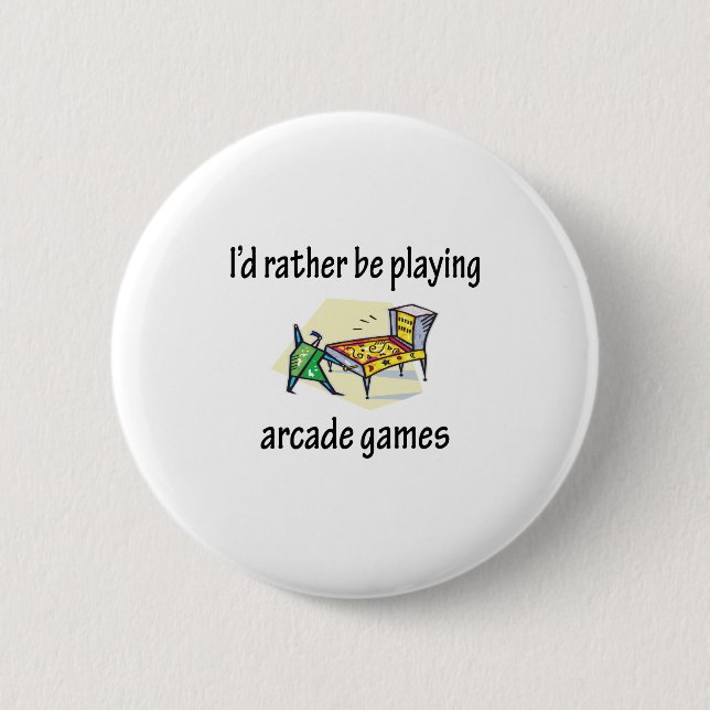 Badge Rond 5 Cm Jeu des jeux électroniques (Devant)