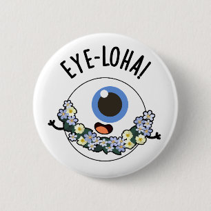 Badge Rond 5 Cm Jeu d'oeil amusant