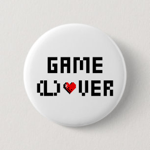 Badge Rond 5 Cm Jeu (L) Over