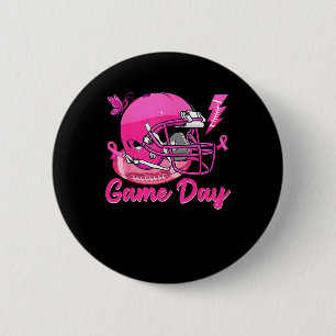 Badge Rond 5 Cm Jeu Leopard Jour Pink American Footbyll Tacker Bre