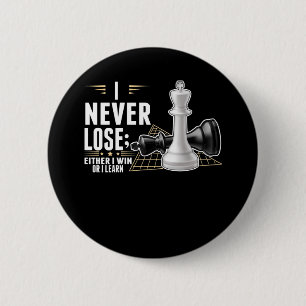 Badge Rond 5 Cm Jeu Smart Chess Player Intelligent Board