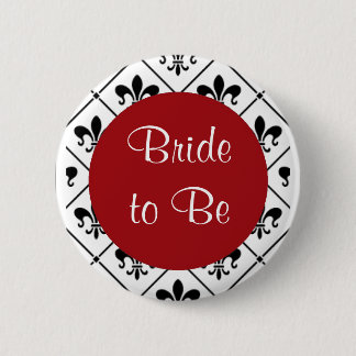 Badge Rond 5 Cm Jeune mariée à être