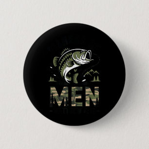 Badge Rond 5 Cm Jeune pêcheur d'hommes chrétien pêche Bible Camo B
