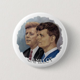 Badge Rond 5 Cm JFK et RFK