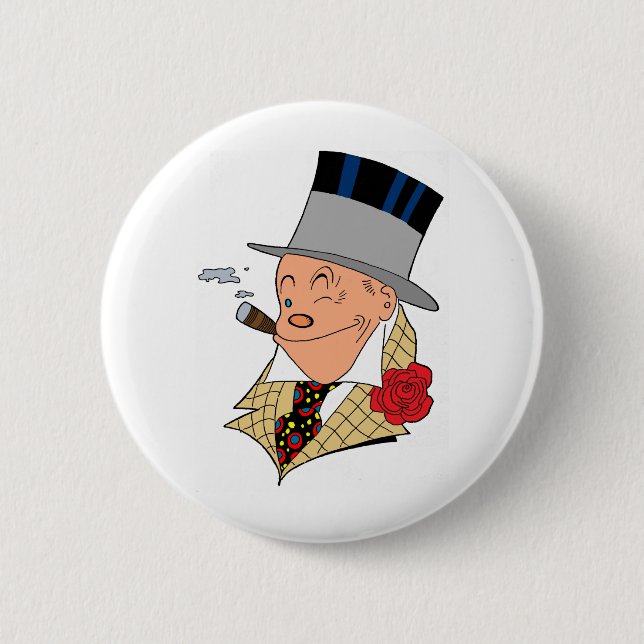 Badge Rond 5 Cm Jiggs (Devant)
