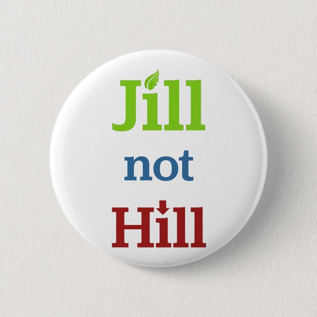 Badge Rond 5 Cm Jill Not Hill (Devant)