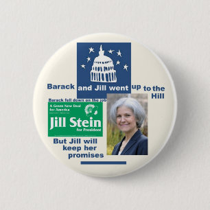 Badge Rond 5 Cm Jill Stein pour le président 2012