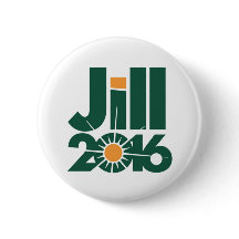 Jill Stein pour le président 2016 bouton