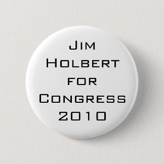 Badge Rond 5 Cm JIM Holbert pour le congrès 2010