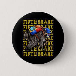 Badge Rond 5 Cm Jimothy Raton de cinquième année rentrée des class