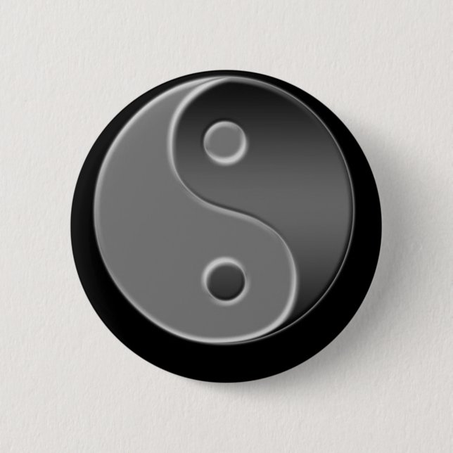 Badge Rond 5 Cm Jin Jang (Devant)