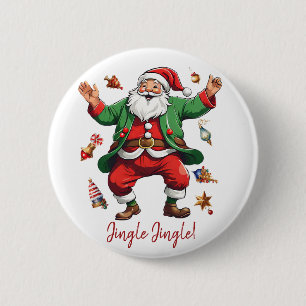 Badge Rond 5 Cm Jingle Jingle !