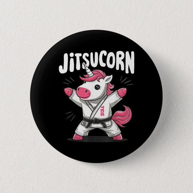 Badge Rond 5 Cm Jitsucorn (Devant)