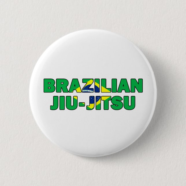 Badge Rond 5 Cm Jiu Jitsu (Devant)