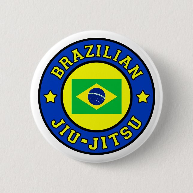 Badge Rond 5 Cm Jiu Jitsu (Devant)