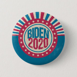 Badge Rond 5 Cm Joe Biden 2020 Rétro Politique