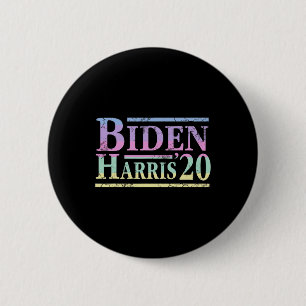 Badge Rond 5 Cm Joe Biden Kamala Harris 2020 Election Anti Trump