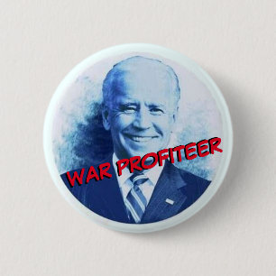 Badge Rond 5 Cm Joe Biden : Professeur de guerre