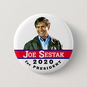 Badge Rond 5 Cm Joe Sestak à la présidence 2020