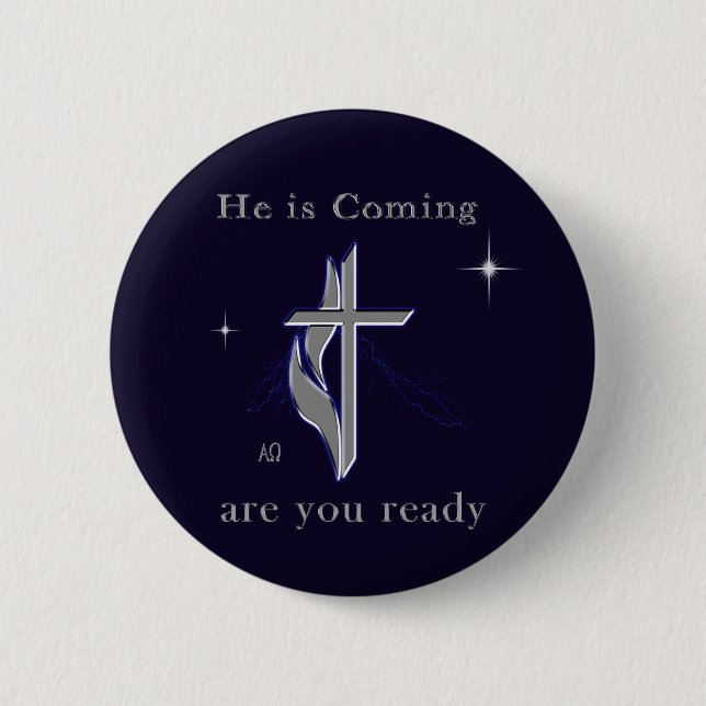 Badge Rond 5 Cm John 3:16 (Devant)
