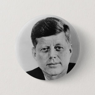 Badge Rond 5 Cm John F. Kennedy