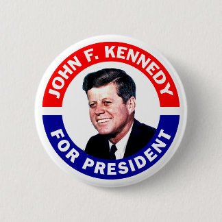 Badge Rond 5 Cm John F Kennedy Président