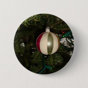 Badge Rond 5 Cm Joie de Noël