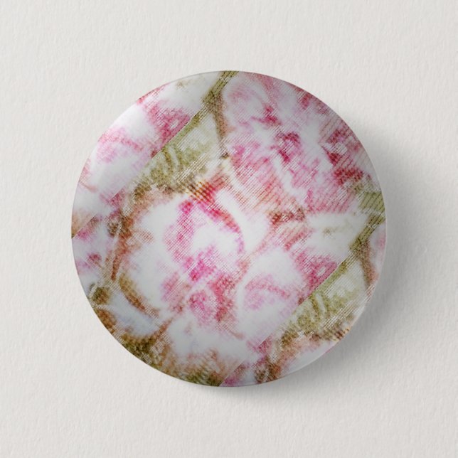 Badge Rond 5 Cm Joie de Pivoine (Devant)