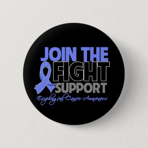 Badge Rond 5 Cm Joignez la conscience oesophagienne de Cancer de