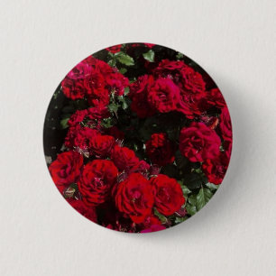 Badge Rond 5 Cm Joli broche tulipe rose