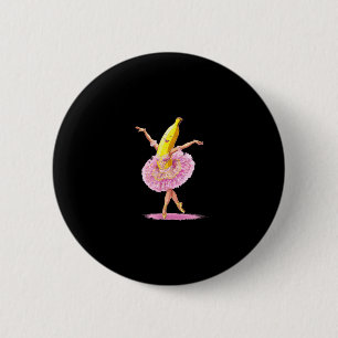 Badge Rond 5 Cm Joli Costume de Tutu de Banane pour les Amateurs d