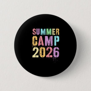 Badge Rond 5 Cm Joli directeur de personnel de camping de colonie