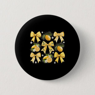Badge Rond 5 Cm Joli Facile Facile Arc Lemon Squeezy Bonjour Été