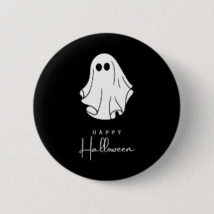 Badge Rond 5 Cm Joli Graphique D'Halloween Ghost Pour Enfants