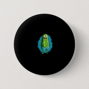 Badge Rond 5 Cm Joli Pickle de natation en caleçon pour la piscine