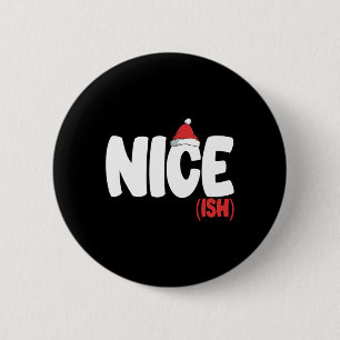 Badge Rond 5 Cm Jolie Chemise Funny Correspondant Famille de Noël