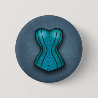 Badge Rond 5 Cm Jolie Corse Bleue