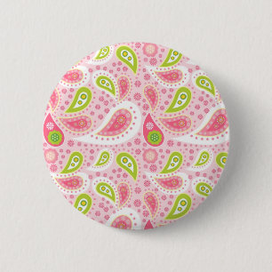 Badge Rond 5 Cm Jolie en rose giri idées cadeau pour les filles