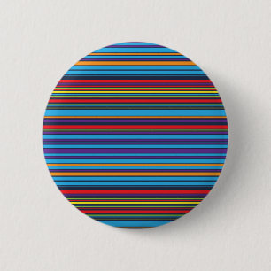 Badge Rond 5 Cm Jolies rayures bleu violet