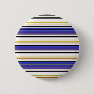 Badge Rond 5 Cm Jolies rayures violettes blanches