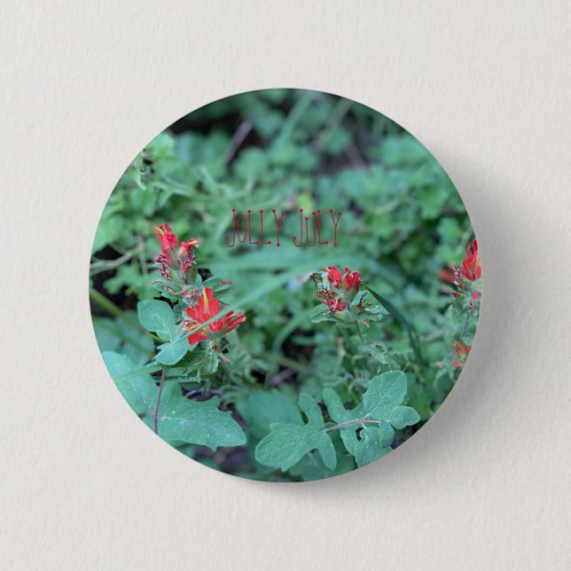 BADGE ROND 5 CM JOLLY JUILY (Devant)
