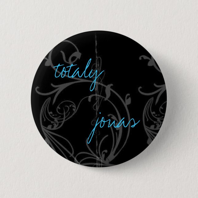 Badge Rond 5 Cm Jonas (Devant)