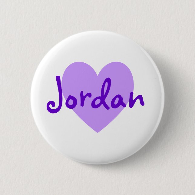 Badge Rond 5 Cm Jordanie en violet (Devant)