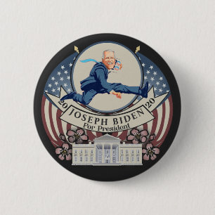 Badge Rond 5 Cm Joseph Biden 2020