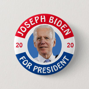 Badge Rond 5 Cm Joseph Biden for President 2020